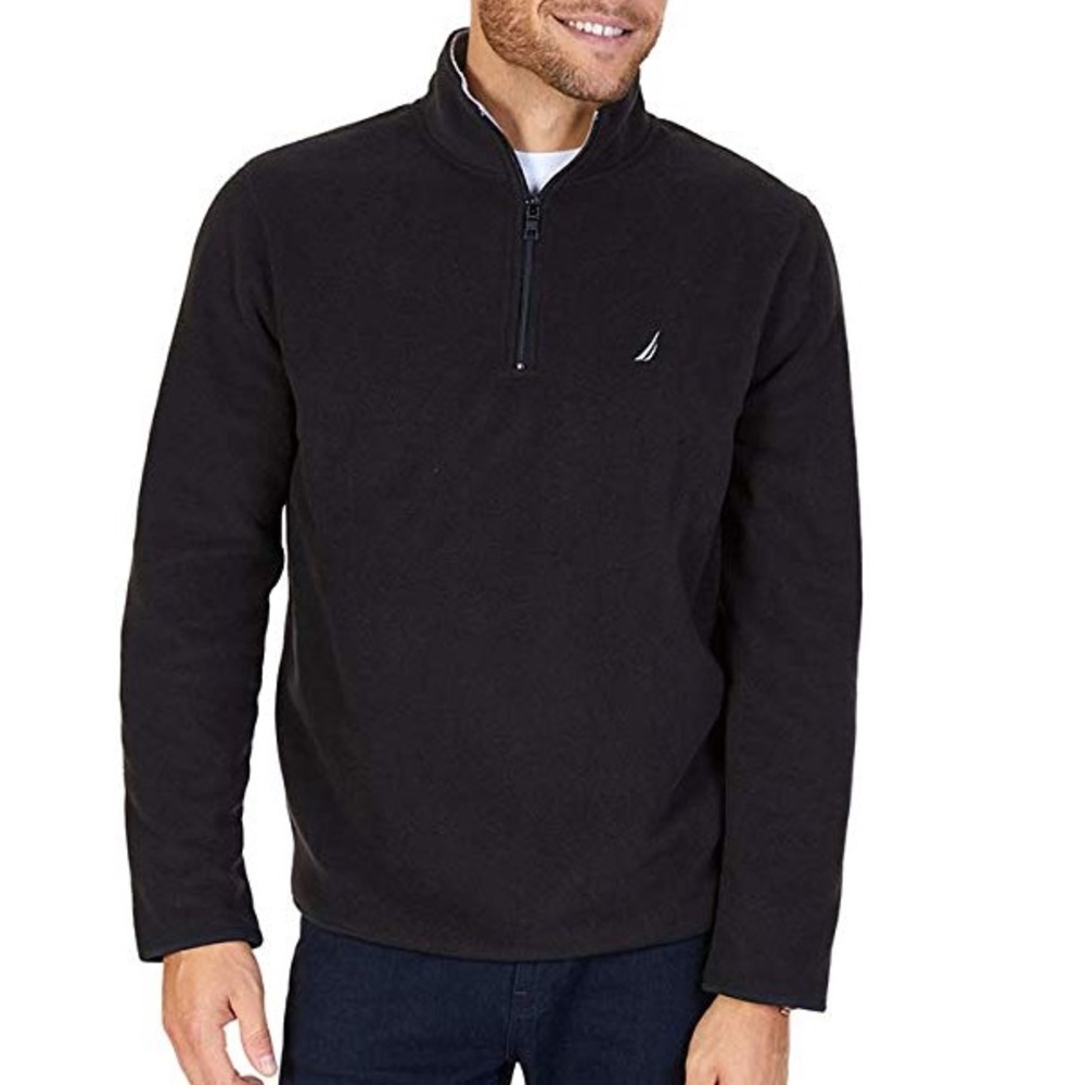 Nautica Men’s Quarter-Zip Fleece Sweatshirt